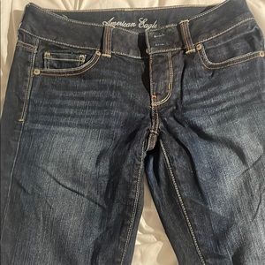 American eagle wide leg capris